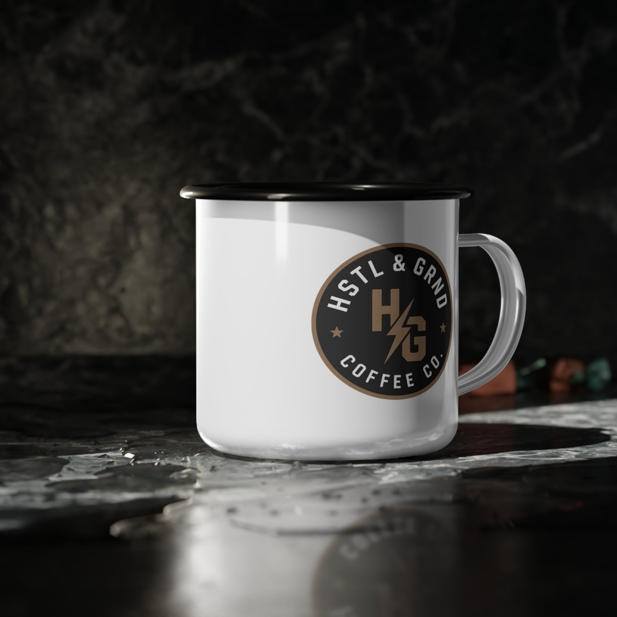 Hstl & Grnd Coffee Co. - Retro Outdoor Coffee Mug