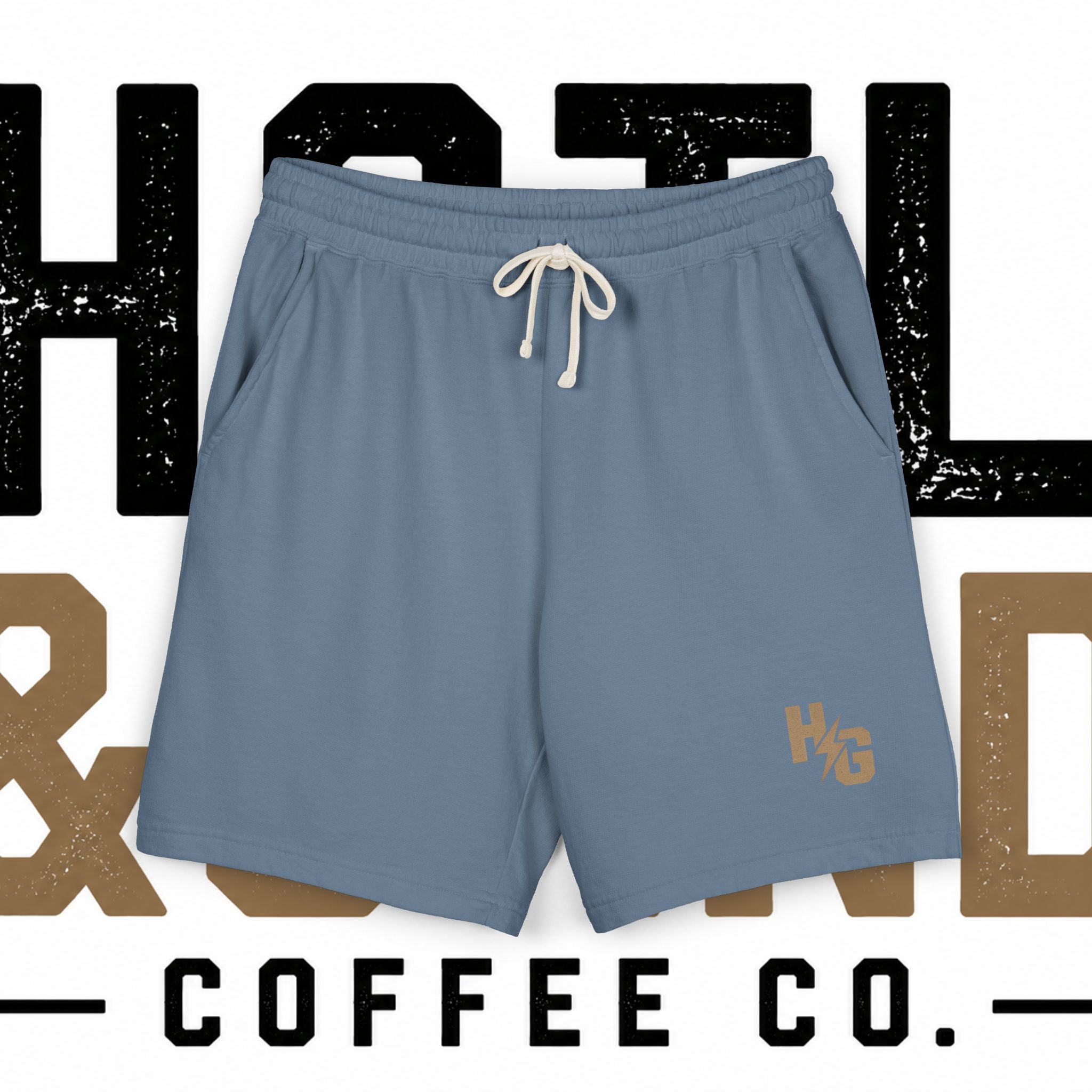 Hustle & Grind Coffee Co. Logo Sweat Shorts